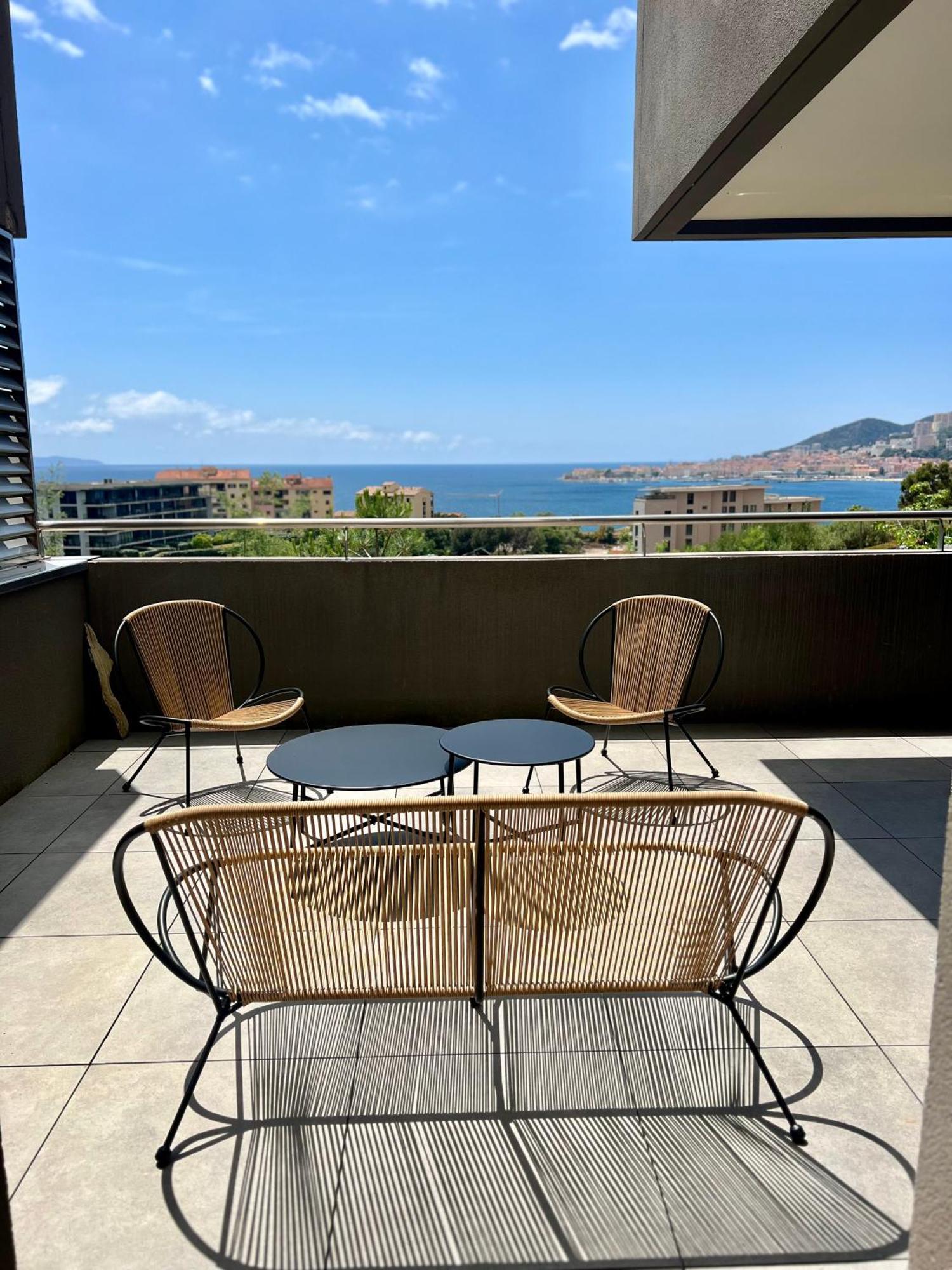 T2 Ajaccio Vue Mer Ajaccio (Corsica) Exterior foto